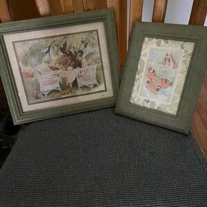 2. Green Framed Art Prints